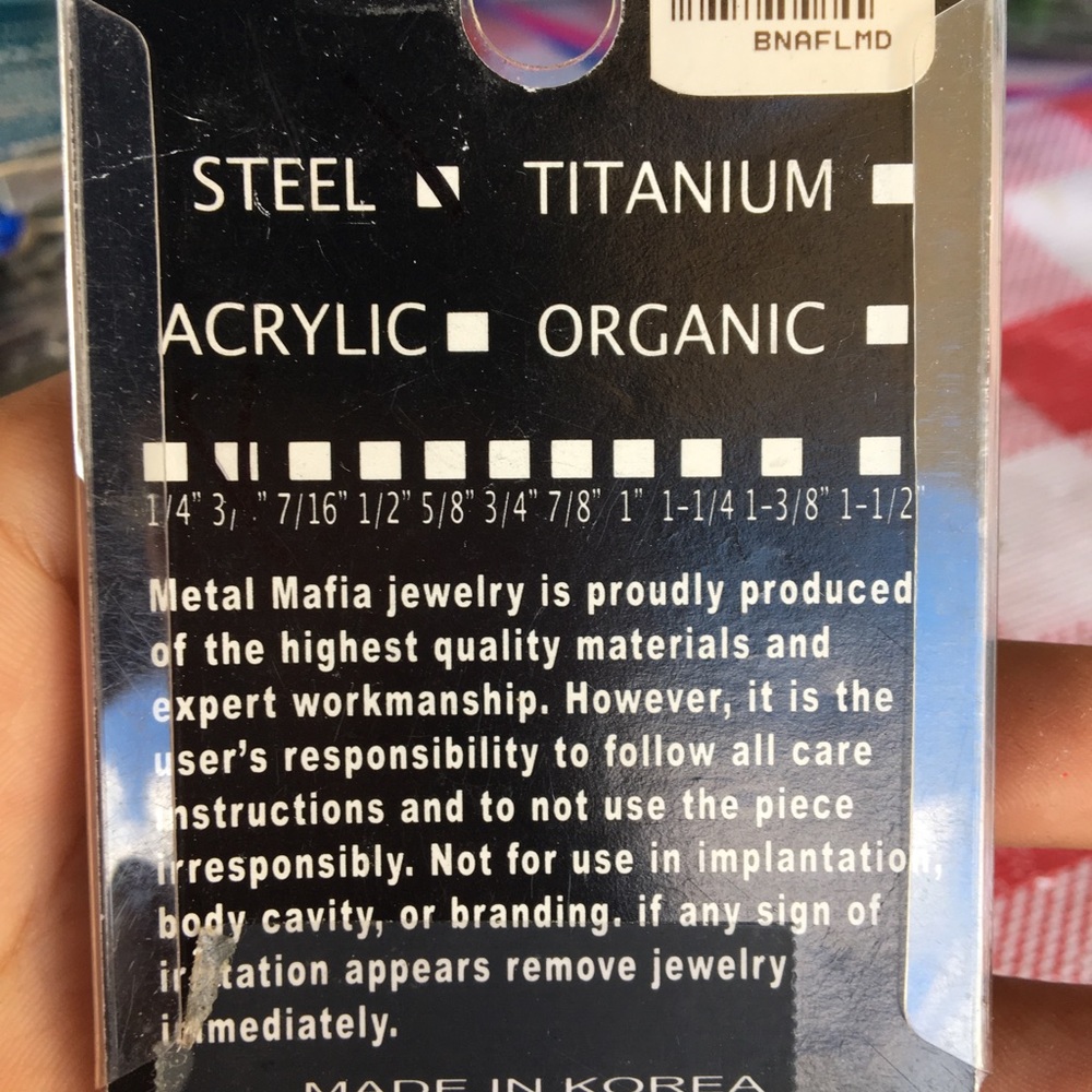 Lady devil belly button ring - Picture 2 of 2